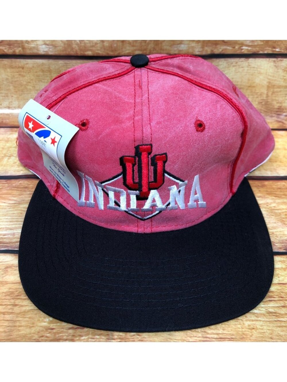 NWT NOS Vintage Indiana University Snapback Hat Cap The Game (a98)